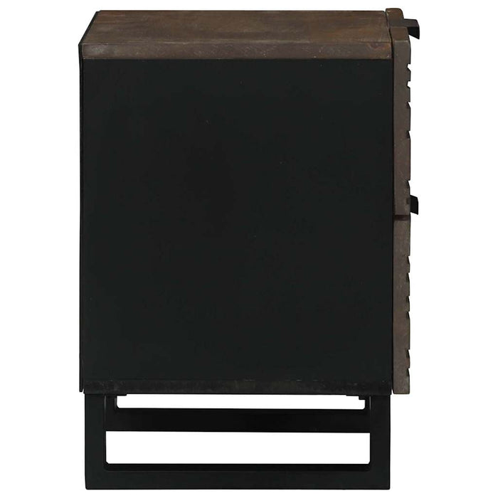 Noptieră cu sertar castan 40 x 33.5 x 46 cm - WALTI WALTI