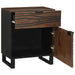 Dulap de noapte castan 50 x 33 x 60 cm Lemn prelucrat - WALTI WALTI