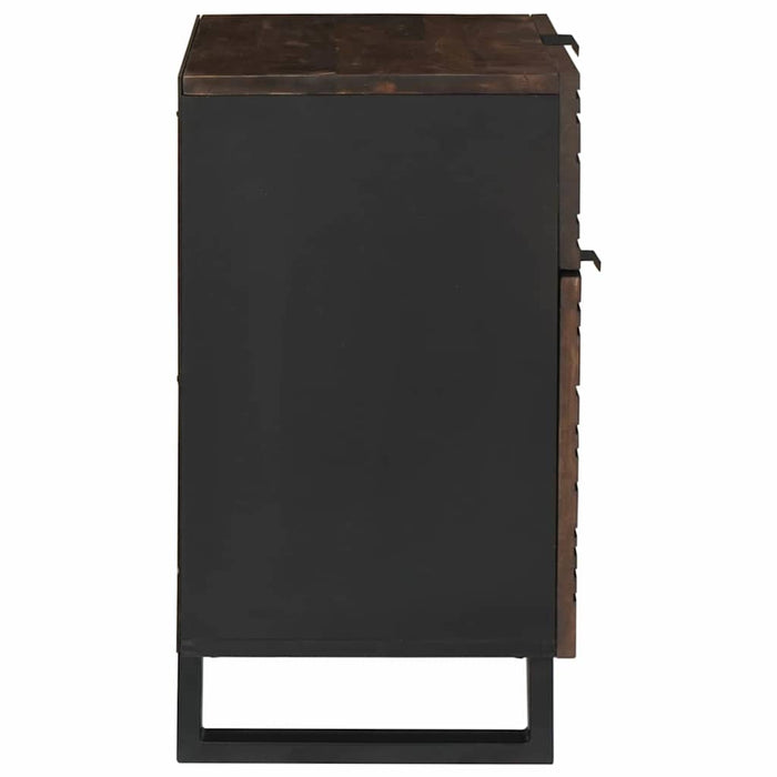 Dulap de noapte castan 50 x 33 x 60 cm Lemn prelucrat - WALTI WALTI
