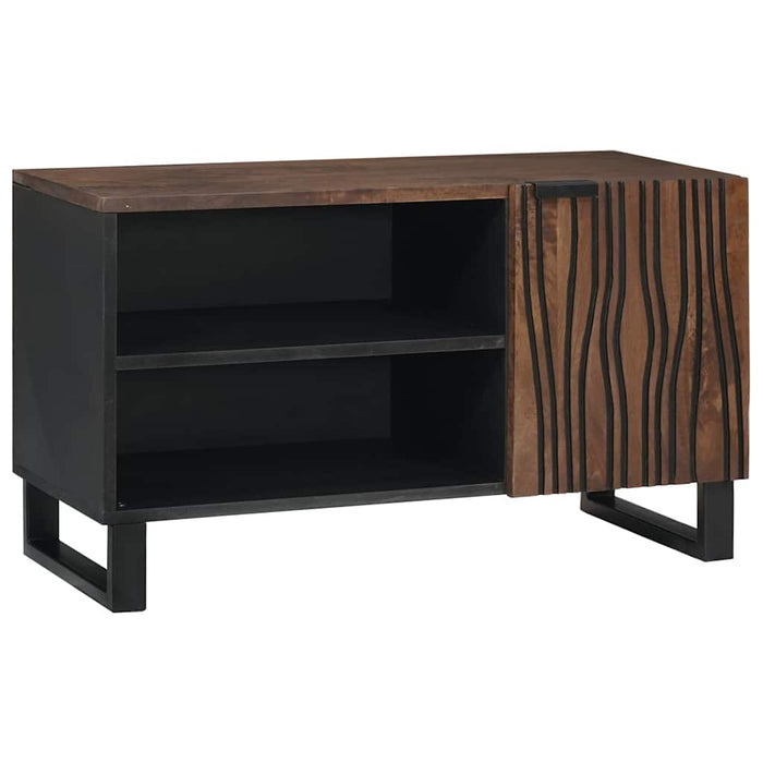 Unități TV castan 80 x 33 x 46 cm Lemn compozit - WALTI WALTI
