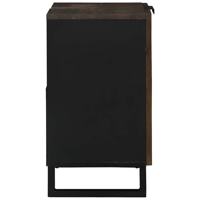 Dulap pentru Chiuveta de Baie cu raft castan 62 x 33 x 58 cm - WALTI WALTI