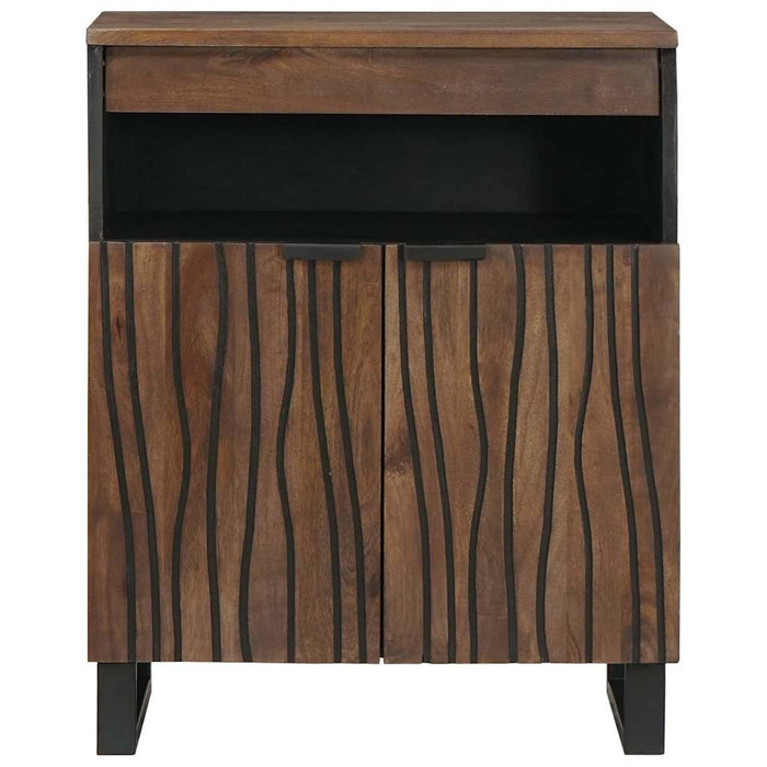 Bufet cu sertar Maro 60 x 33 x 75 cm Lemn masiv de mango - WALTI WALTI