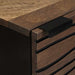 Highboard din lemn de nuc cu raft Altele cu depozitare cu ușă Maro 40 x 33.5 x 110 cm - WALTI WALTI