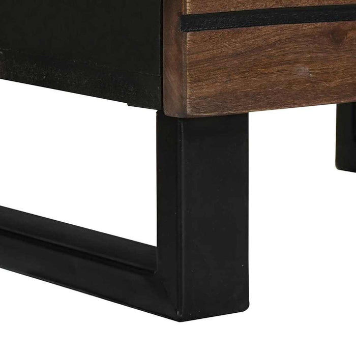 Highboard din lemn de nuc cu raft Altele cu depozitare cu ușă Maro 40 x 33.5 x 110 cm - WALTI WALTI