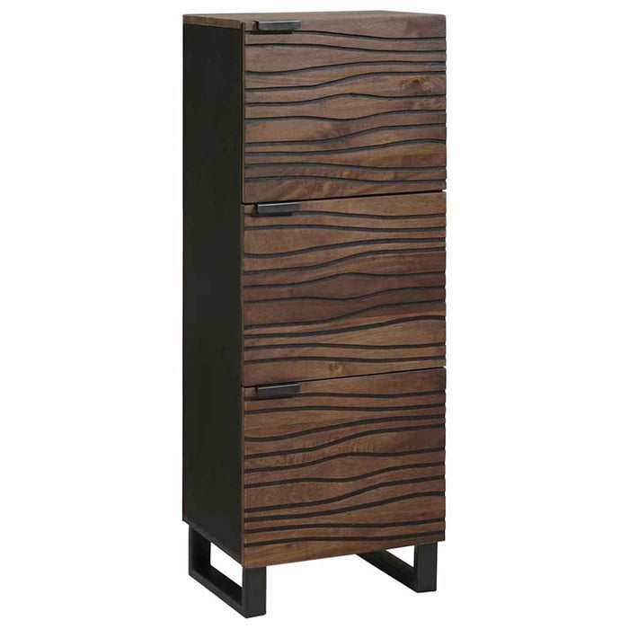 Highboard din lemn de nuc cu raft Altele cu depozitare cu ușă Maro 40 x 33.5 x 110 cm - WALTI WALTI