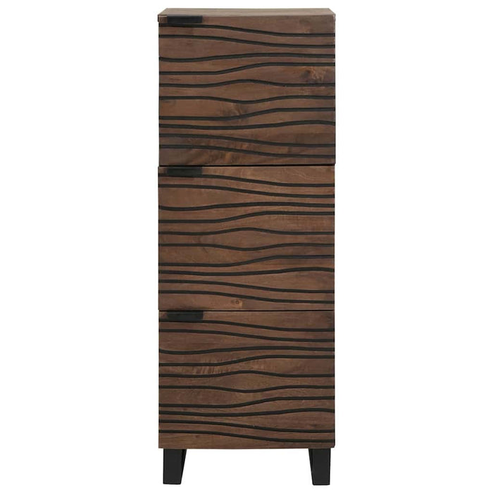 Highboard din lemn de nuc cu raft Altele cu depozitare cu ușă Maro 40 x 33.5 x 110 cm - WALTI WALTI