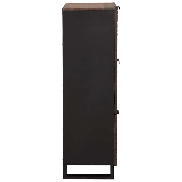 Highboard din lemn de nuc cu raft Altele cu depozitare cu ușă Maro 40 x 33.5 x 110 cm - WALTI WALTI
