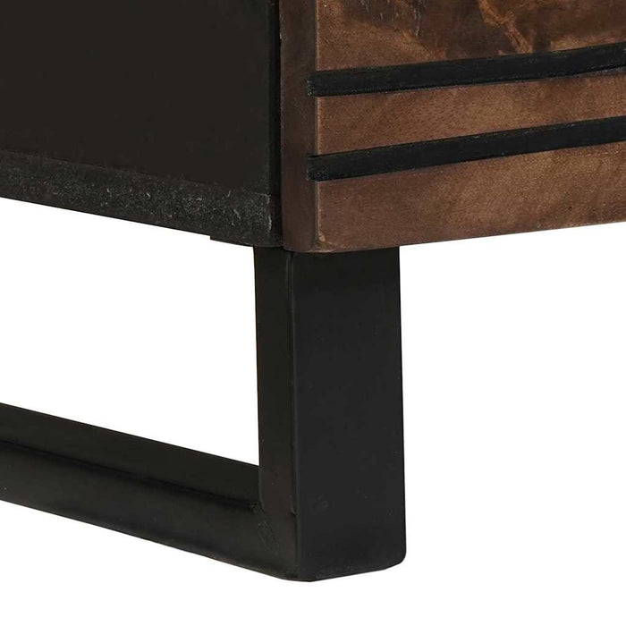 Highboard Maro 60 x 33 x 100 cm Lemn masiv de mango - WALTI WALTI