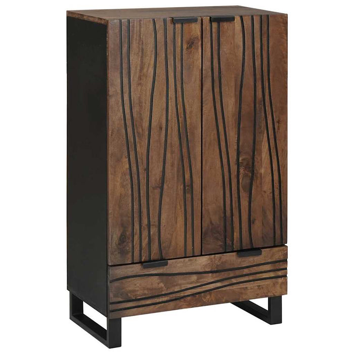Highboard Maro 60 x 33 x 100 cm Lemn masiv de mango - WALTI WALTI