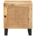 Dulap de noapte natural 40 x 33,5 x 46 cm Lemn de mango solid - WALTI WALTI