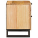 Dulap de noapte natural 40 x 33 x 46 cm Lemn de mango solid - WALTI WALTI