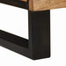 Cabinet TV cu raft Maro 105 x 33 x 46 cm Lemn de mango solid - WALTI WALTI