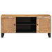 Cabinet TV cu raft Maro 105 x 33 x 46 cm Lemn de mango solid - WALTI WALTI