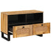 Cabinet TV cu sertar Maro 70 x 33 x 46 cm Lemn de mango solid - WALTI WALTI