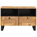 Cabinet TV cu sertar Maro 70 x 33 x 46 cm Lemn de mango solid - WALTI WALTI