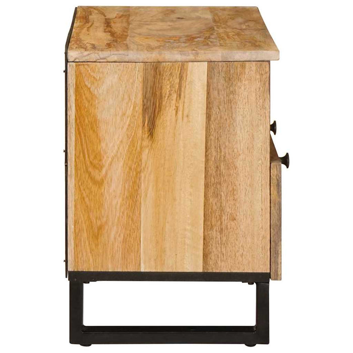 Cabinet TV cu sertar Maro 70 x 33 x 46 cm Lemn de mango solid - WALTI WALTI