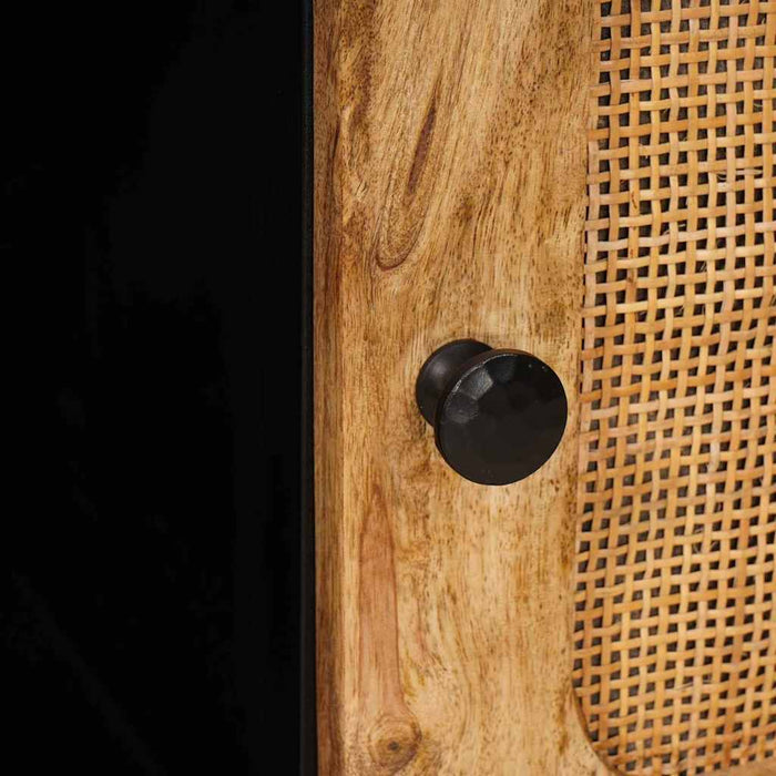 Masă de cafea natural 80 x 50 x 40 cm Lemn de mango solid WALTI