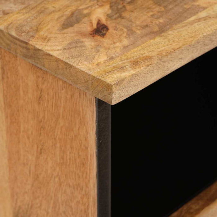 Dulap de noapte natural 40 x 33 x 46 cm Lemn de mango solid - WALTI WALTI