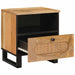 Dulap de noapte natural 40 x 33 x 46 cm Lemn de mango solid - WALTI WALTI