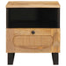 Dulap de noapte natural 40 x 33 x 46 cm Lemn de mango solid - WALTI WALTI