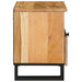 Dulap de noapte natural 40 x 33 x 46 cm Lemn de mango solid - WALTI WALTI