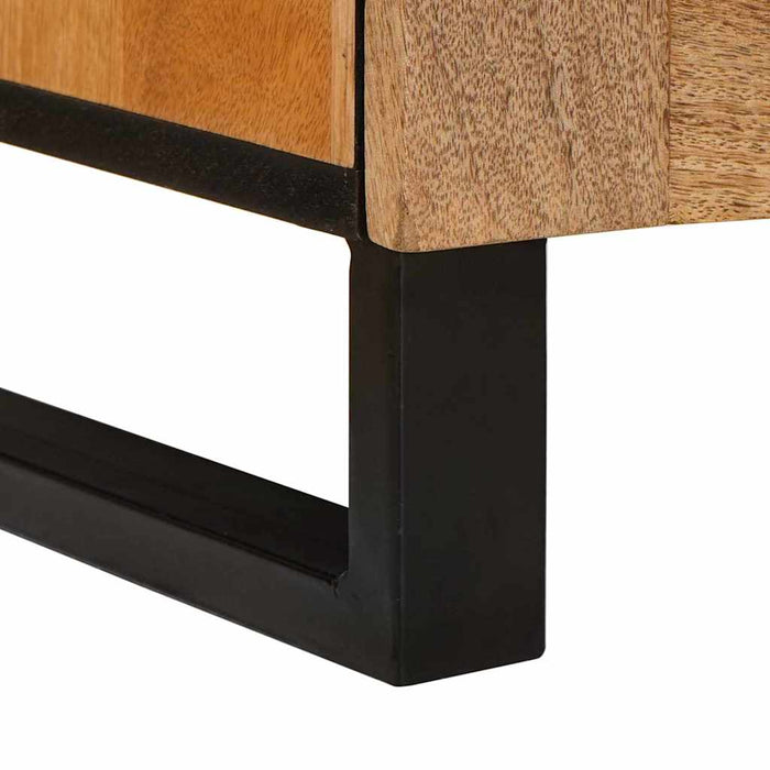 Dulap de noapte cu sertar 2 pcs natural 40 x 33 x 46 cm - WALTI WALTI