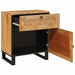 Dulap de noapte natural 50 x 33 x 60 cm Lemn de mango solid - WALTI WALTI