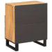 Dulap de noapte natural 50 x 33 x 60 cm Lemn de mango solid - WALTI WALTI