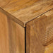 Dulap de noapte natural 50 x 33 x 60 cm Lemn de mango solid - WALTI WALTI