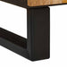 Dulap de noapte natural 50 x 33 x 60 cm Lemn de mango solid - WALTI WALTI
