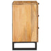 Dulap de noapte natural 50 x 33 x 60 cm Lemn de mango solid - WALTI WALTI