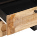 Dulap de noapte natural 50 x 33 x 62 cm Lemn de mango solid - WALTI WALTI
