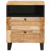 Dulap de noapte natural 50 x 33 x 62 cm Lemn de mango solid - WALTI WALTI