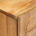 Dulap de noapte natural 50 x 33 x 60 cm Lemn de mango solid - WALTI WALTI