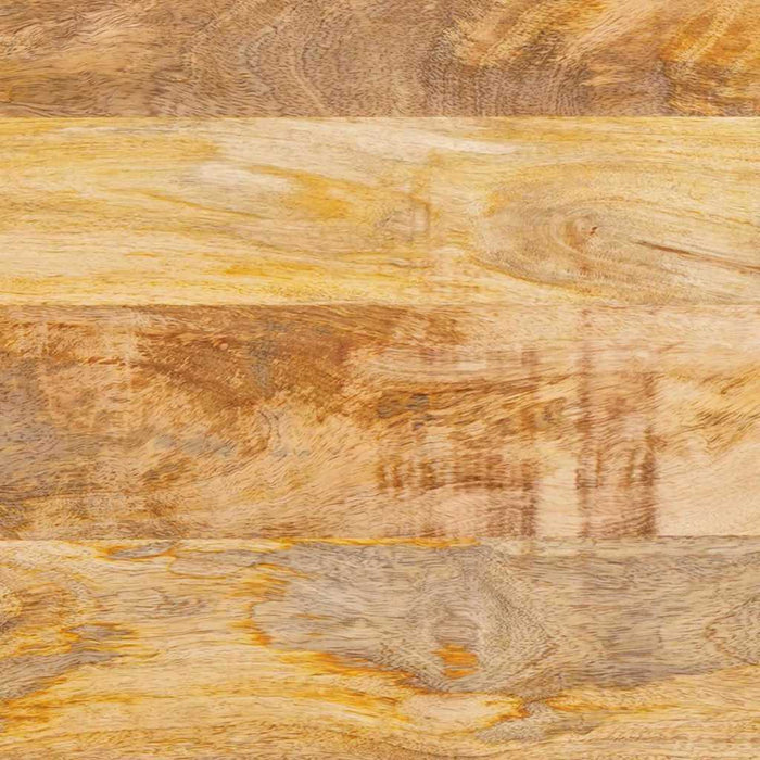 Masă de cafea natural 100 x 54 x 40 cm Lemn de mango solid WALTI