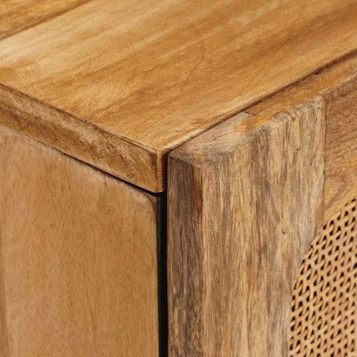 Cabinet TV cu sertar Maro 105 x 33 x 46 cm Lemn de mango solid - WALTI WALTI
