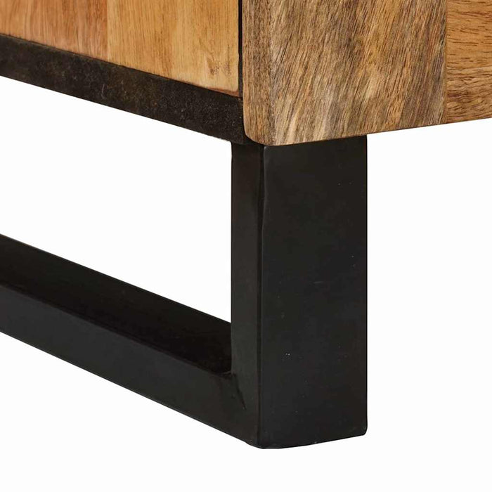 Cabinet TV cu sertar Maro 105 x 33 x 46 cm Lemn de mango solid - WALTI WALTI