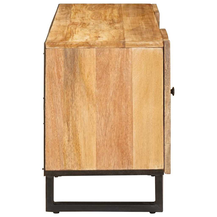Cabinet TV cu sertar Maro 105 x 33 x 46 cm Lemn de mango solid - WALTI WALTI