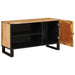 Cabinet TV cu ușă Maro 80 x 33 x 46 cm Lemn de mango solid - WALTI WALTI