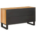 Cabinet TV cu ușă Maro 80 x 33 x 46 cm Lemn de mango solid - WALTI WALTI