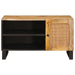 Cabinet TV cu ușă Maro 80 x 33 x 46 cm Lemn de mango solid - WALTI WALTI