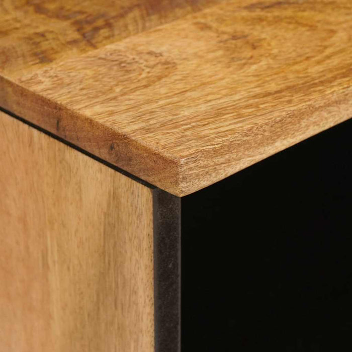 Cabinet TV cu sertar Maro 100 x 33 x 46 cm Lemn de mango solid - WALTI WALTI