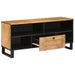 Cabinet TV cu sertar Maro 100 x 33 x 46 cm Lemn de mango solid - WALTI WALTI