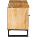 Cabinet TV cu sertar Maro 100 x 33 x 46 cm Lemn de mango solid - WALTI WALTI
