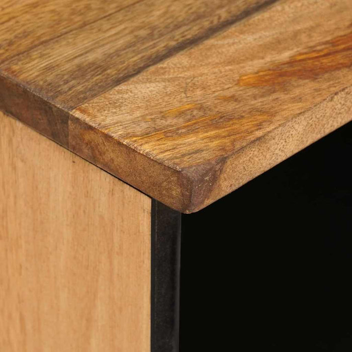 Cabinet TV cu sertar Maro 80 x 33 x 46 cm Lemn de mango solid - WALTI WALTI