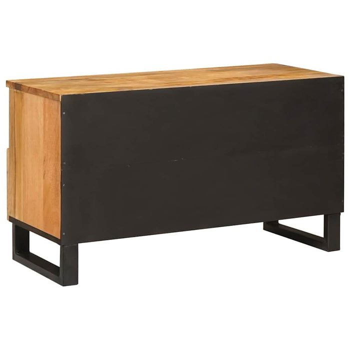 Cabinet TV cu sertar Maro 80 x 33 x 46 cm Lemn de mango solid - WALTI WALTI