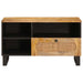 Cabinet TV cu sertar Maro 80 x 33 x 46 cm Lemn de mango solid - WALTI WALTI
