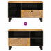 Cabinet TV cu sertar Maro 80 x 33 x 46 cm Lemn de mango solid - WALTI WALTI