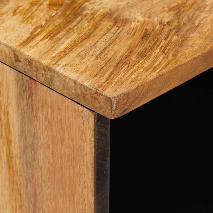 Cabinet TV cu sertar Maro 100 x 33 x 46 cm Lemn de mango solid - WALTI WALTI