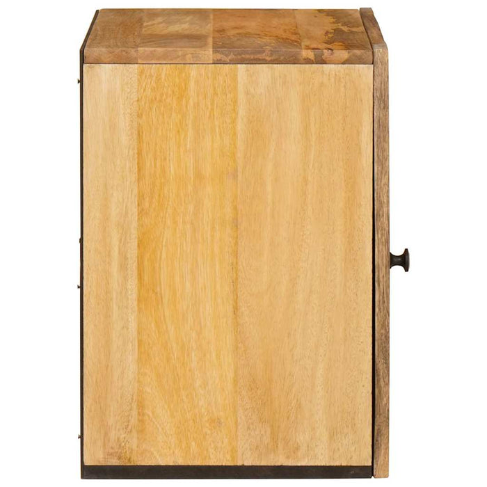 Dulap Suspendat pentru Baie cu raft cu ușă Maro 38 x 33 x 48 cm - WALTI WALTI